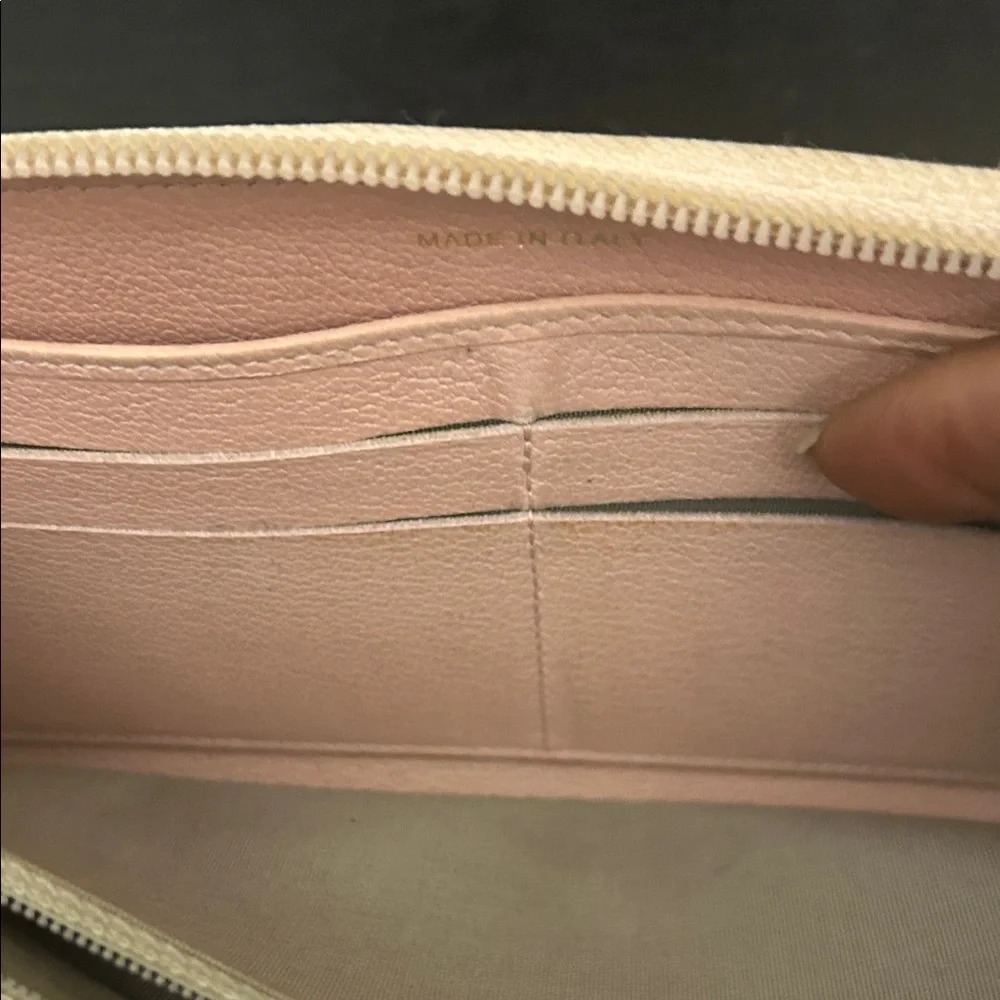 CHANEL Pink Leather Wallet